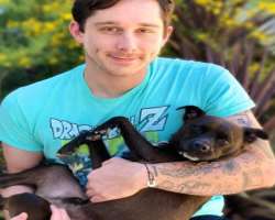 He has a soft corner in his heart for animals and also adopted a dog with whom he spent his free time. He named his dog Cooper. 